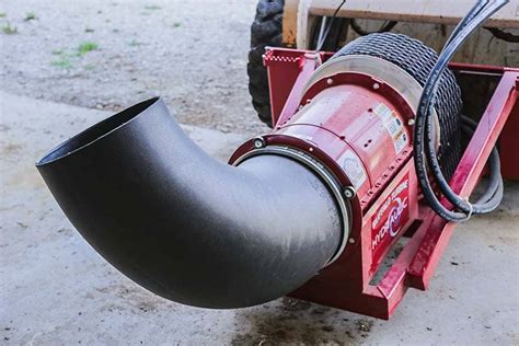 poultry house blower skid steer|chicken house blowers for sale.